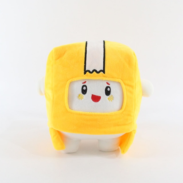 Kawaii Carton villain transformed into a cat carton headgear pop can tree branch plush toy - Lankybox Plush