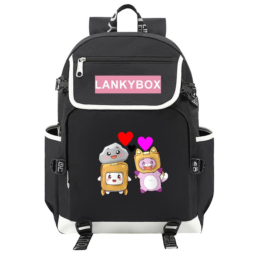 Lankybox Capacity Backpack Gift Back To School School Bag Teentage Travel Rucksack Mochilas 1 - Lankybox Plush